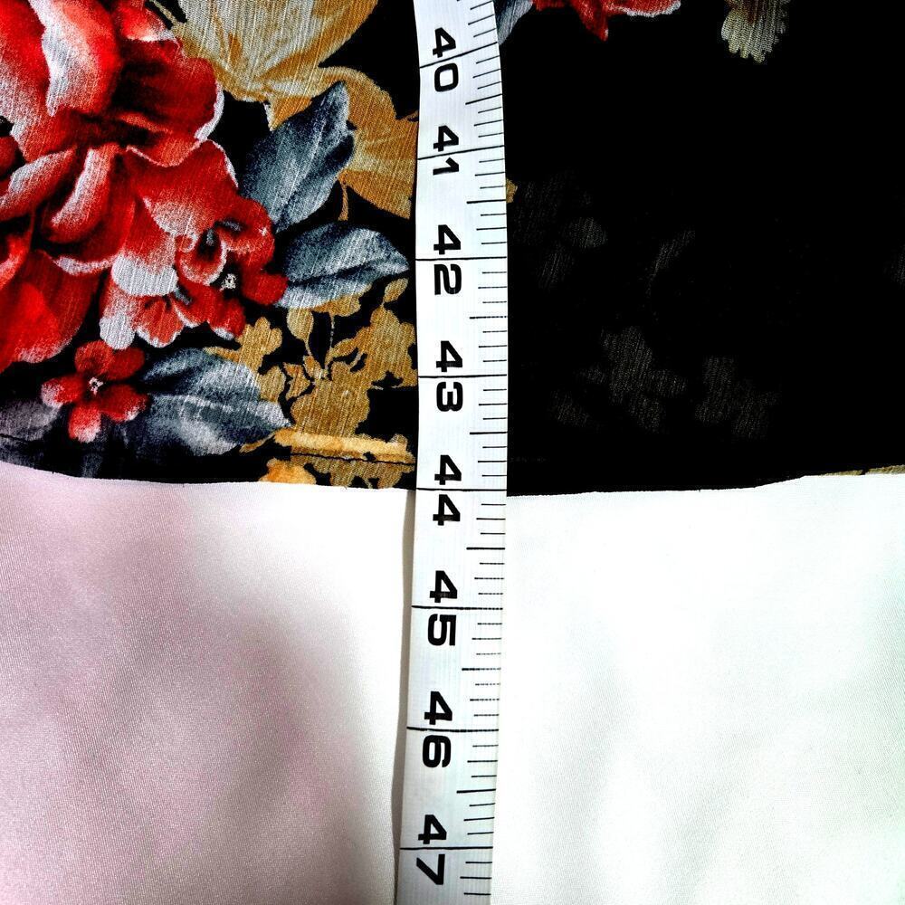 Band of Gypsies Floral Kimono Women Sz Small Black Romantic Feminine Whimsigoth - Picture 6 of 10